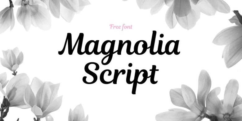 Magnolia Script Font - Dafont Free