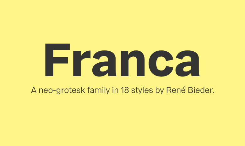 franca-font-family