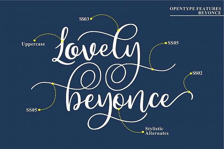 Beyonce Font Free - Dafont Free