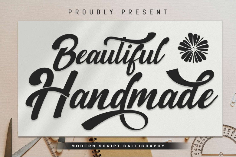 Beautiful Handmade Font - Dafont Free
