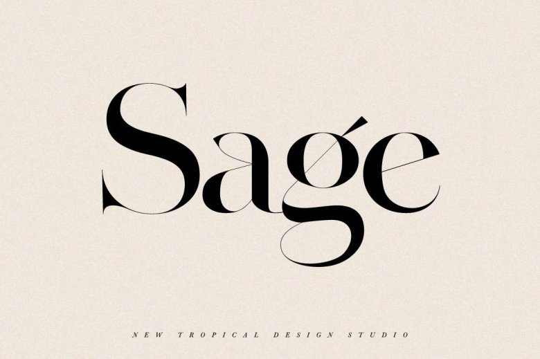 Sage Font - Dafont Free