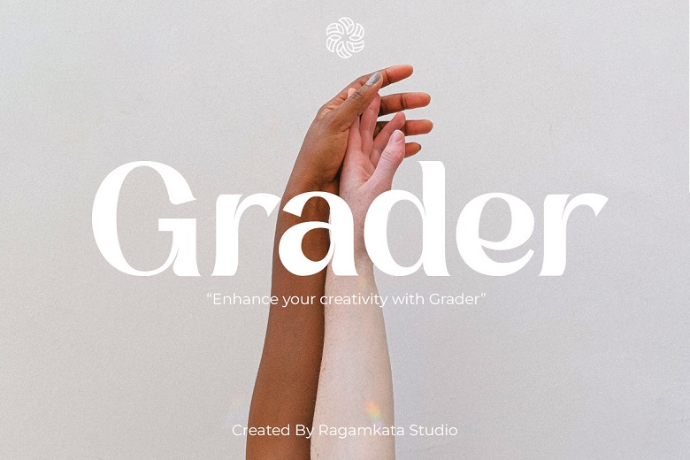 Grader Font - Dafont Free