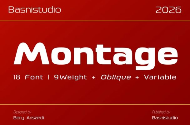 Montage Sans Font